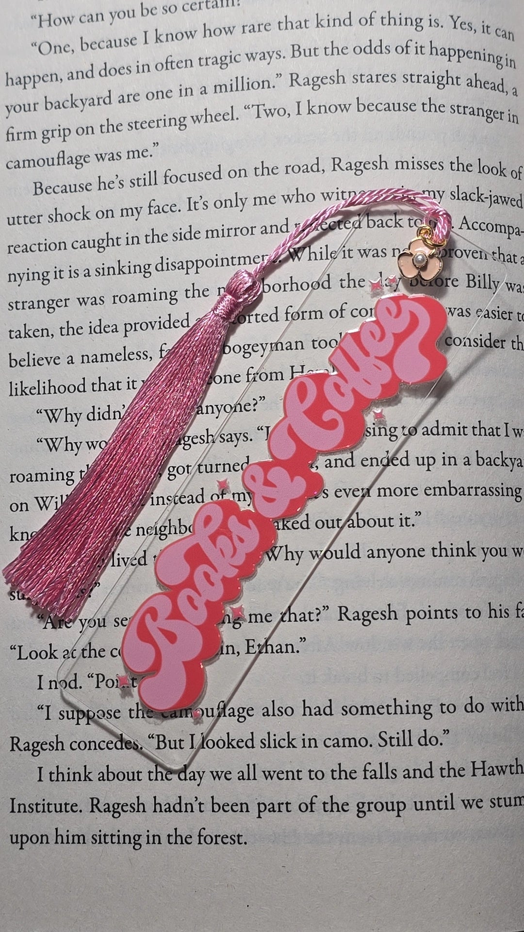 Books & Coffee Bookmark