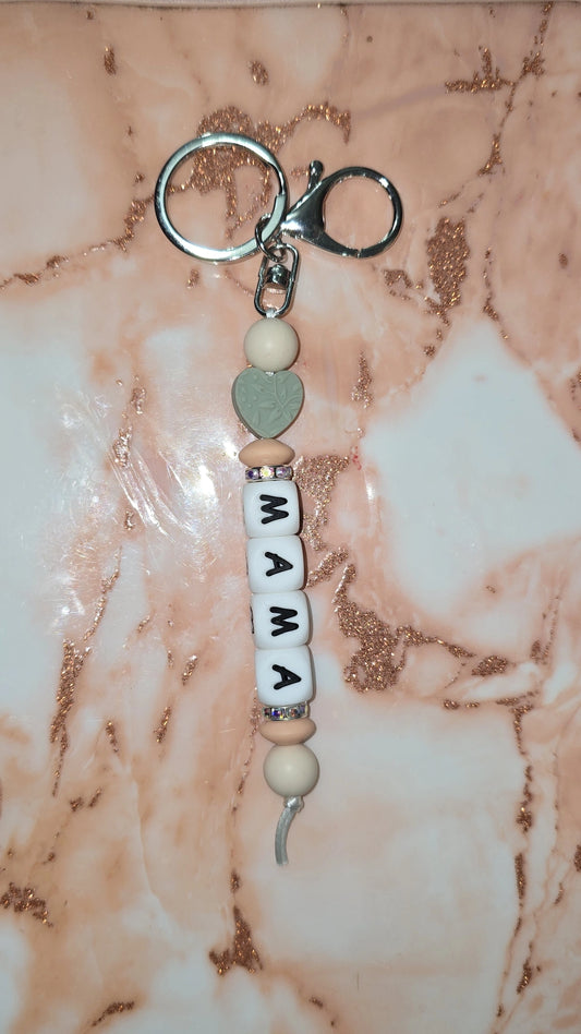 Neutral Mama Keychain