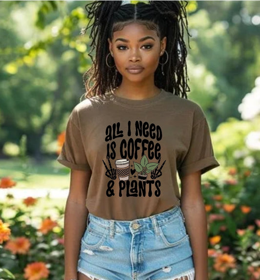 Coffee & Plants Tee