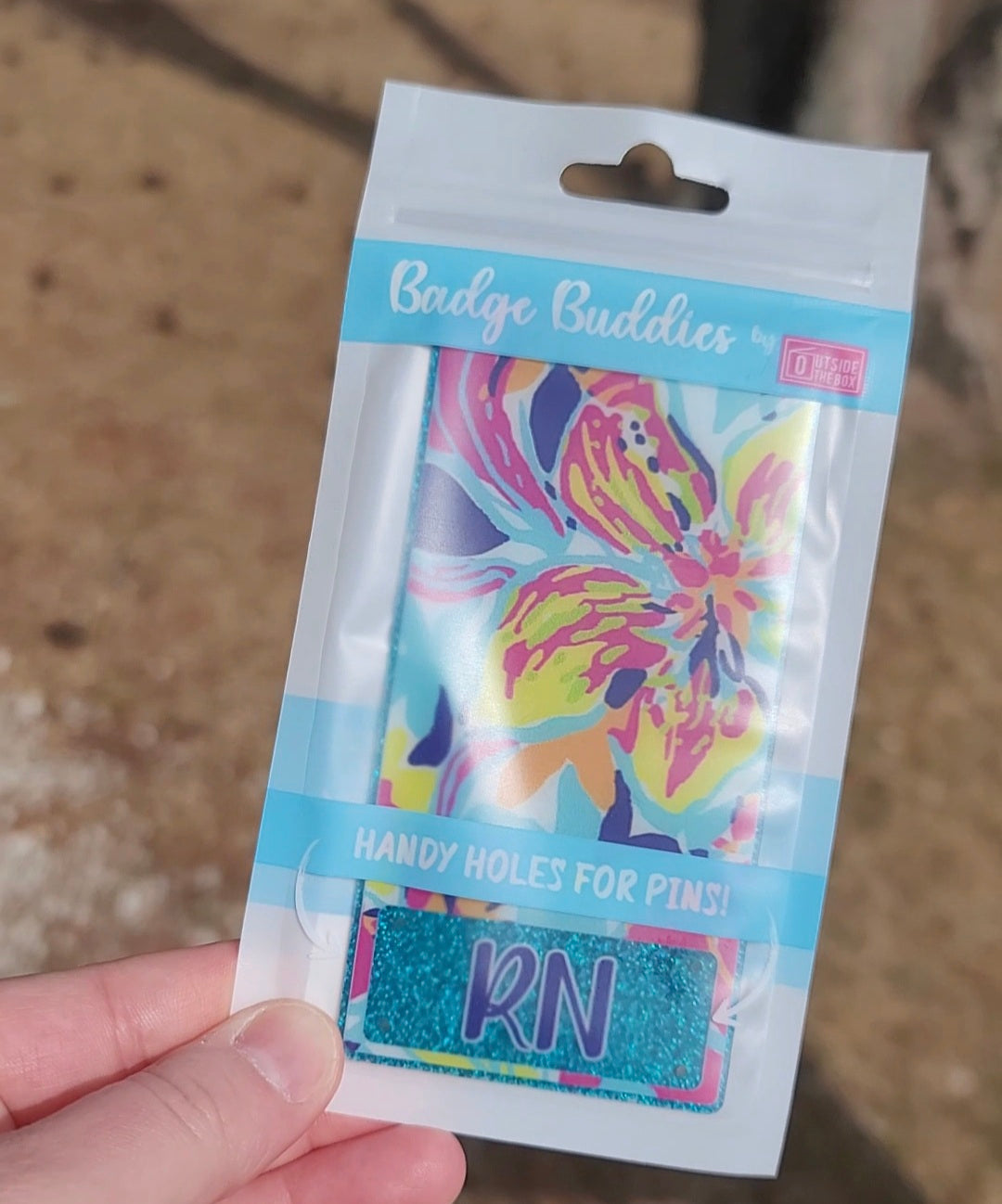 Tropical Badge Buddy