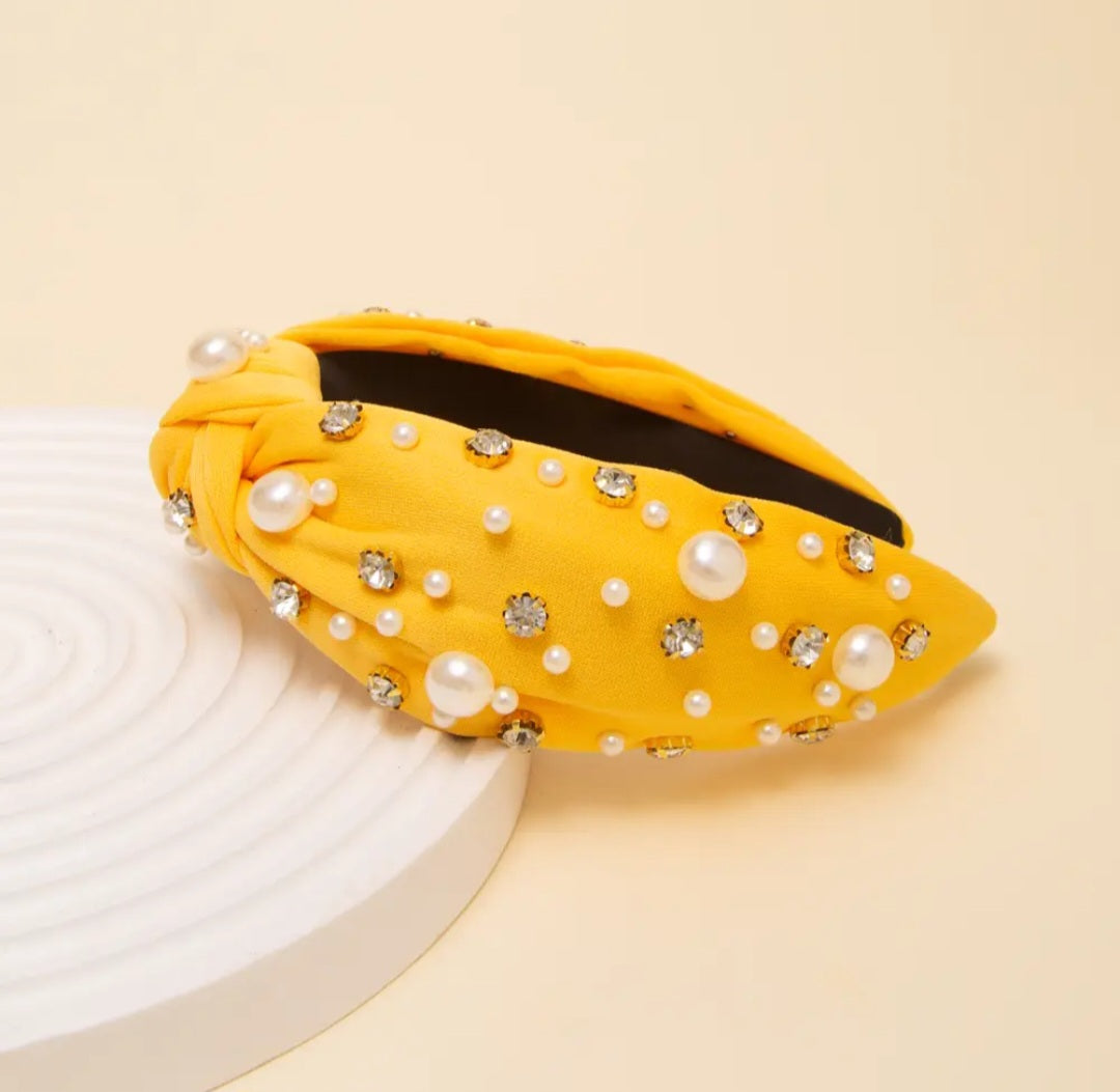 Pearl & Diamond Headbands
