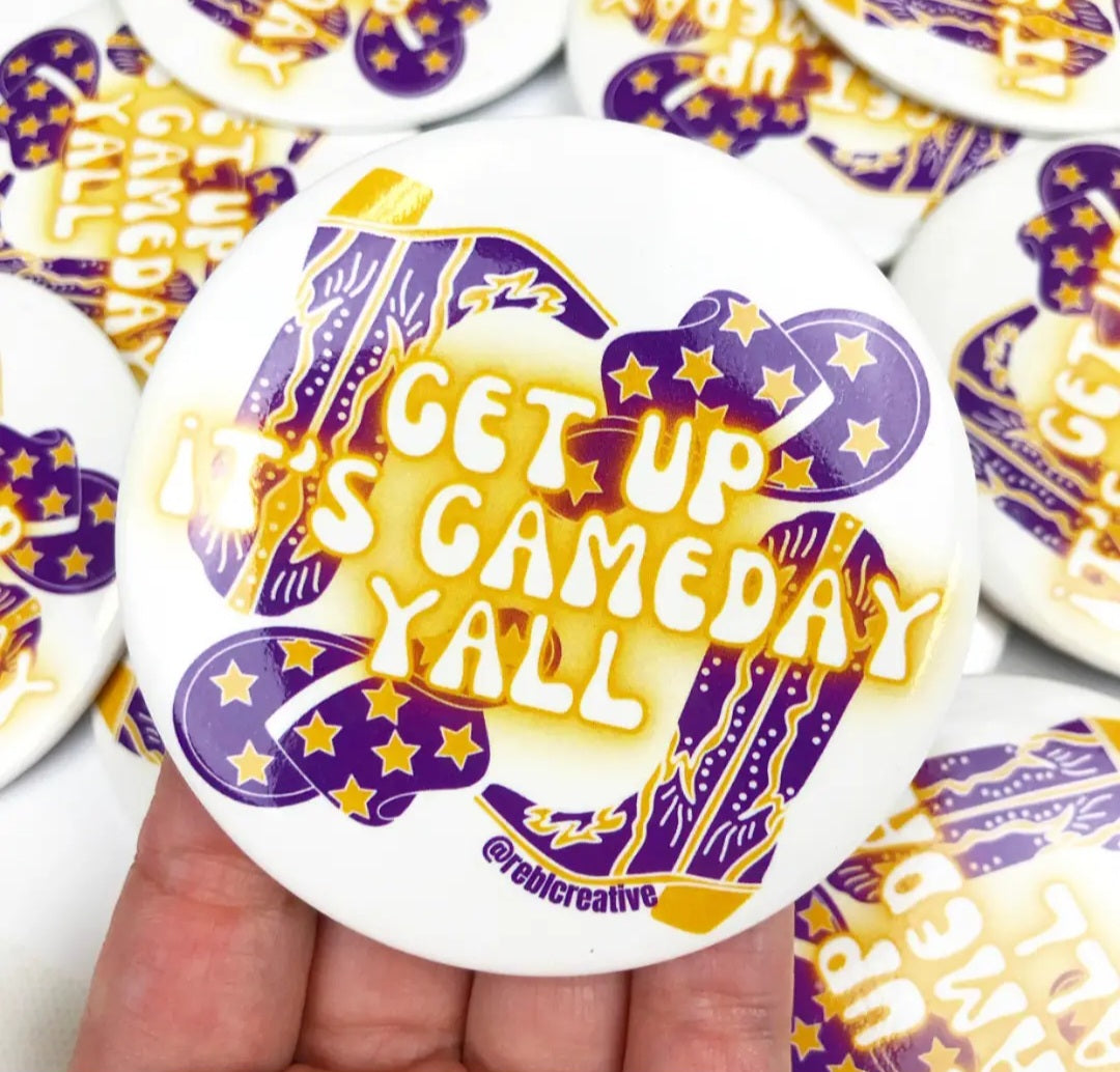 Large Game Day Button