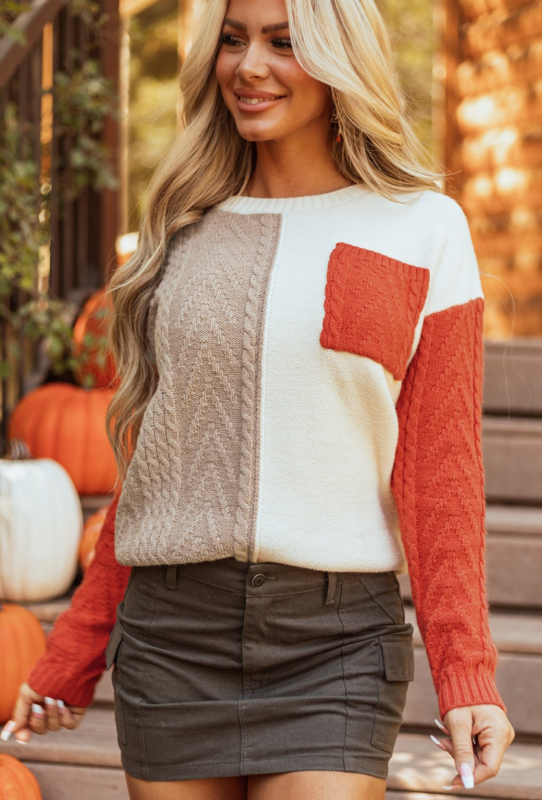 Fall Pocket Sweater