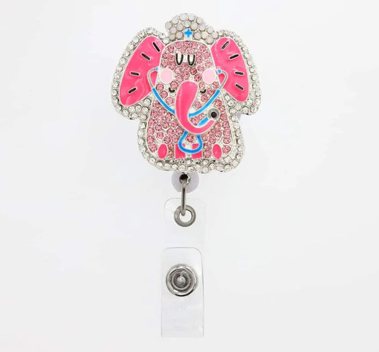 Elephant Badge Reel