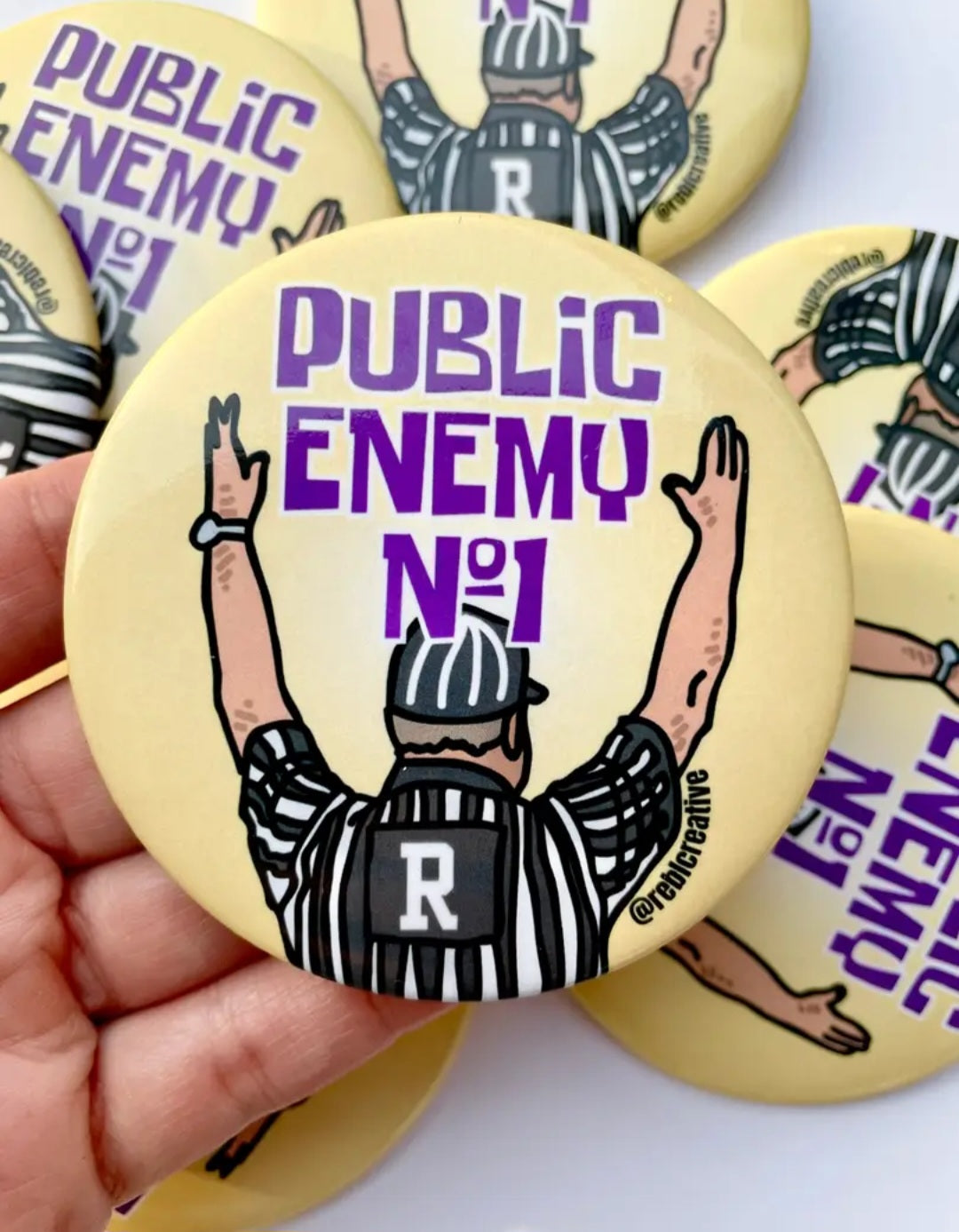 Large Game Day Button