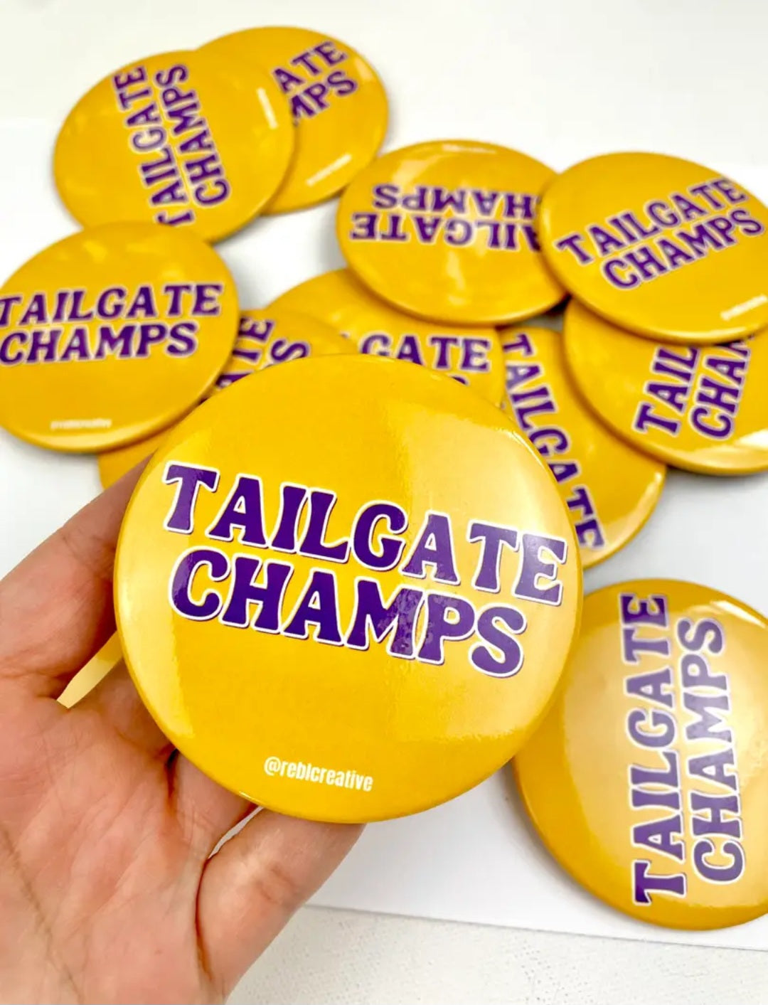 Large Game Day Button