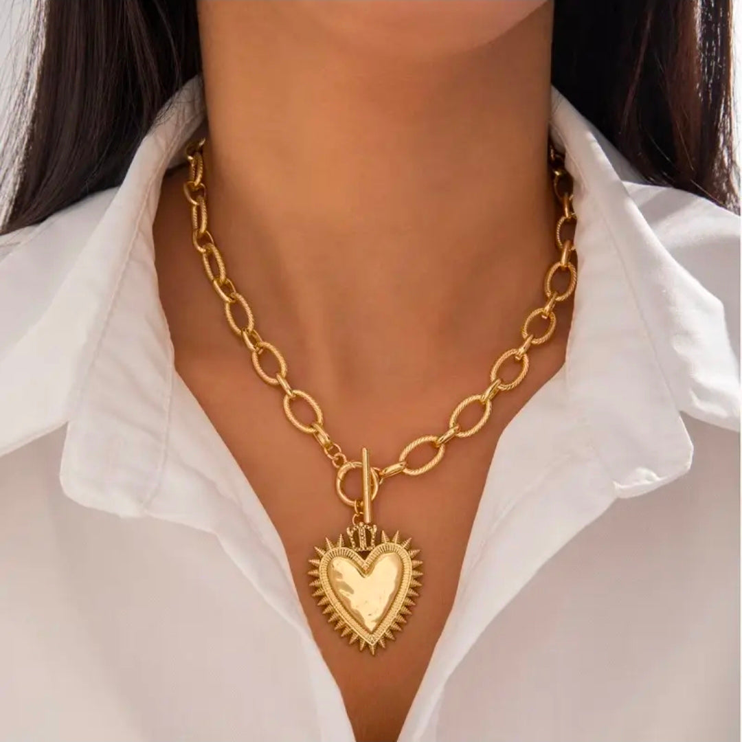Gold Heart Necklace