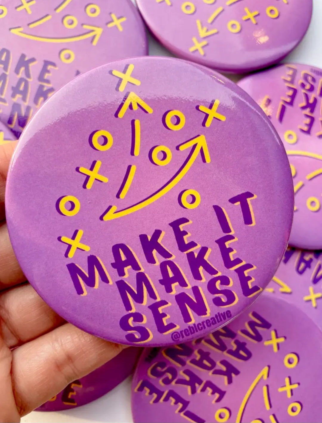 Large Game Day Button
