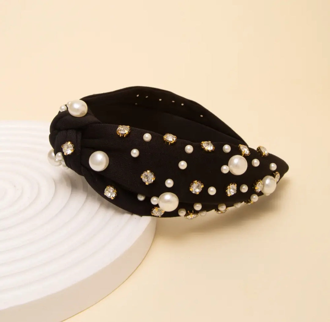 Pearl & Diamond Headbands
