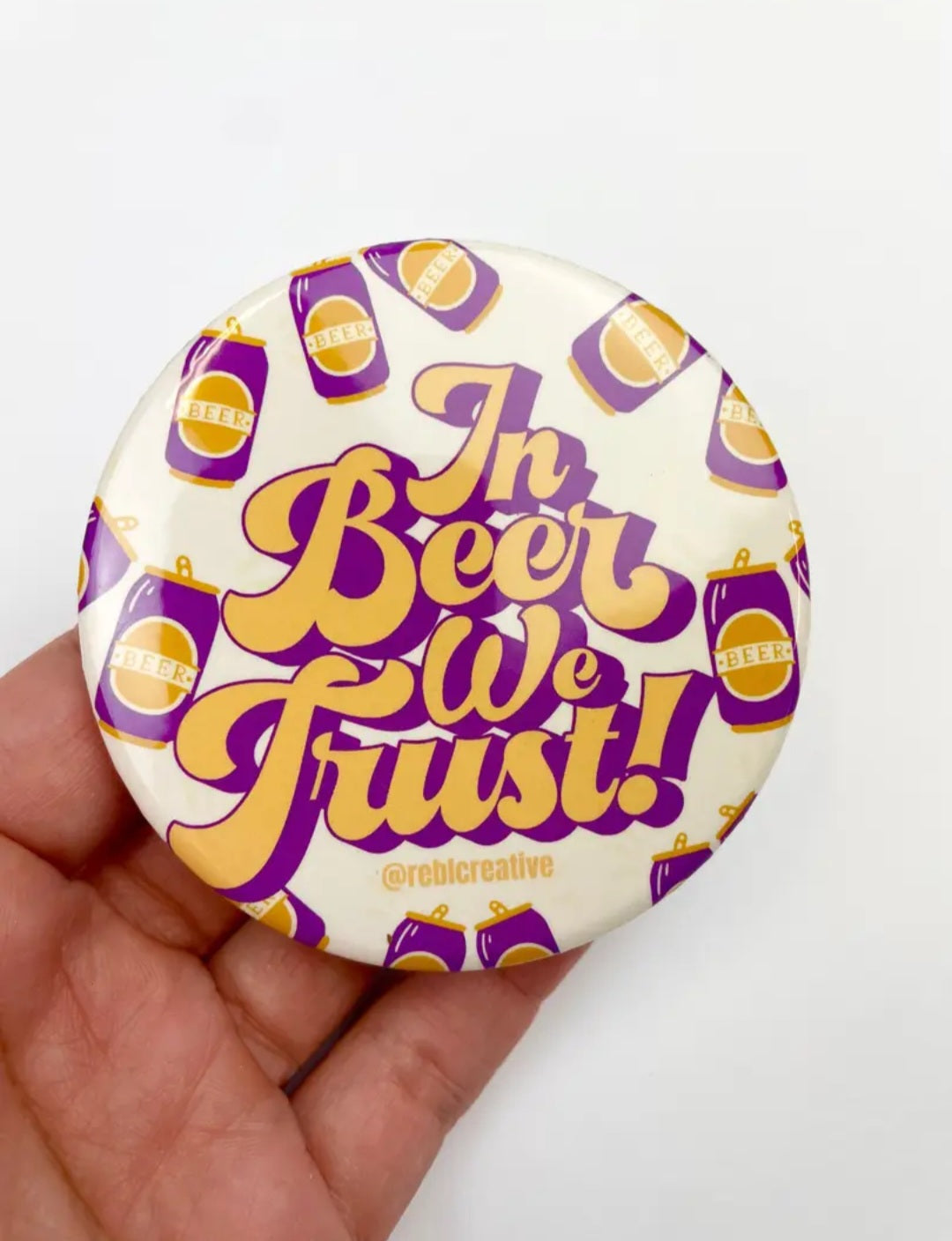 Large Game Day Button