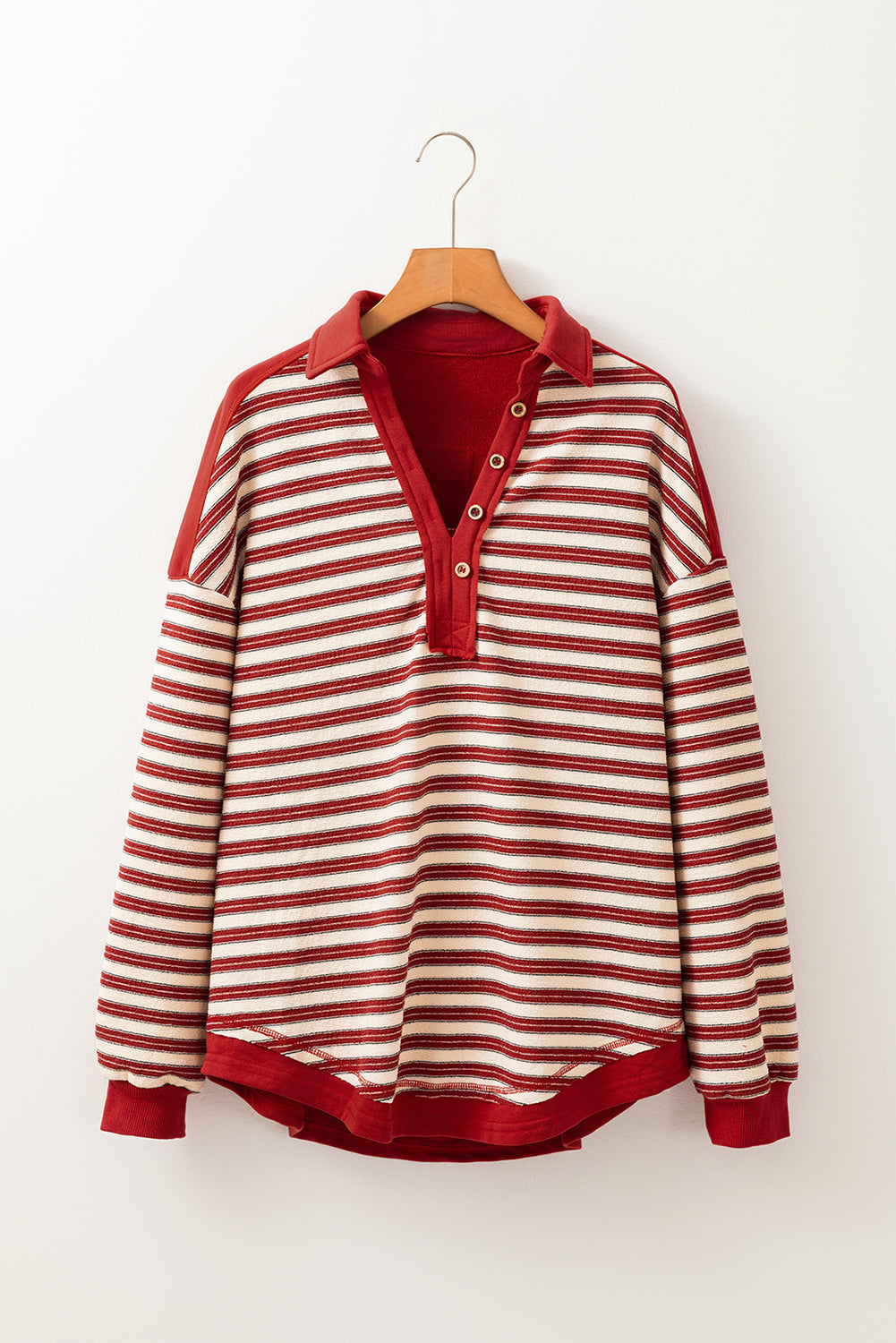 Red Stripe Top