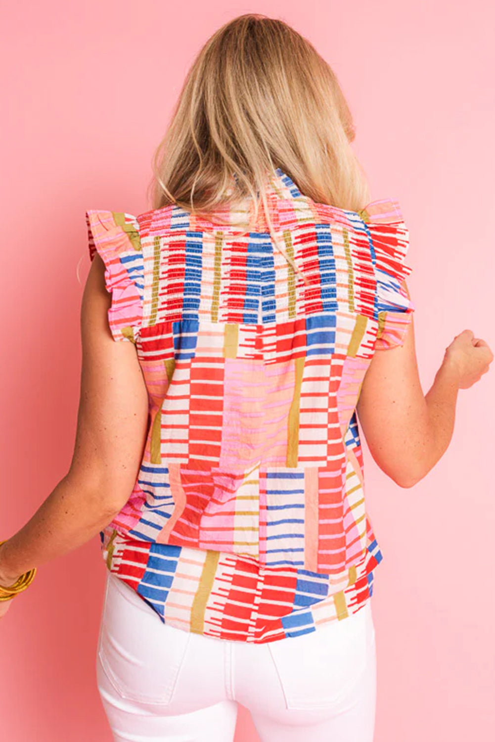 Multicolour Striped Top