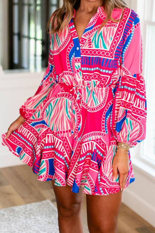 Rose Boho Dress