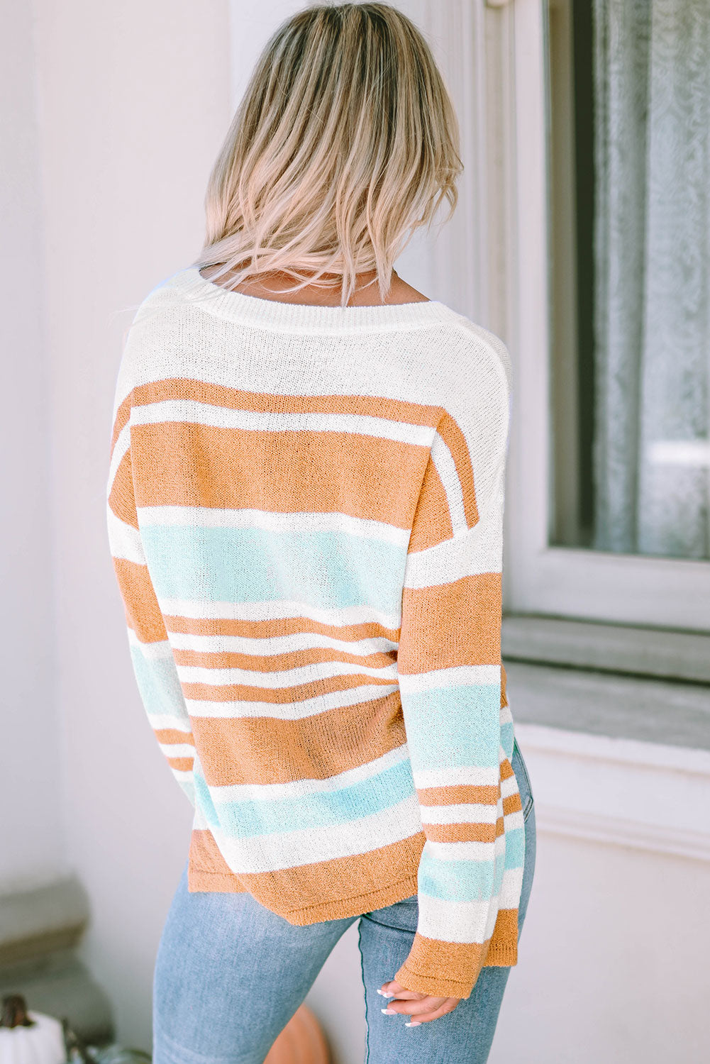 Multicolor Stripe Sweater