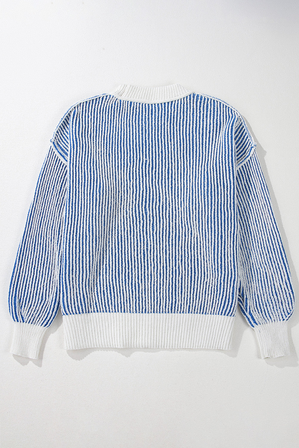 Blue Striped Sweater