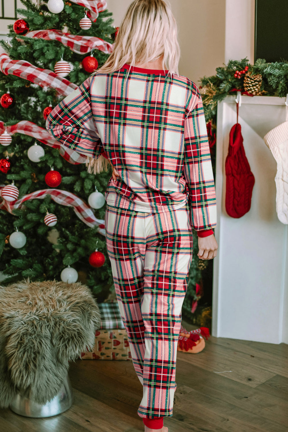 Red Christmas Plaid Pajamas