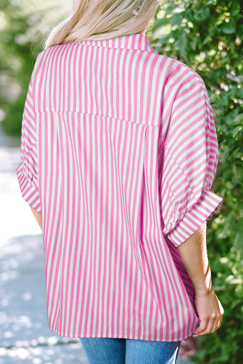 Pink Stripe Top