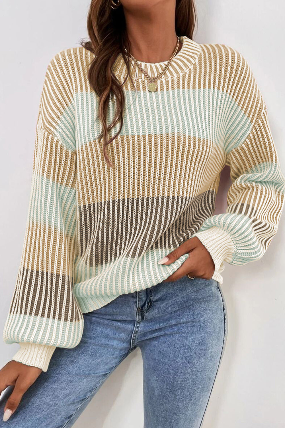 Fall Stripe Sweater