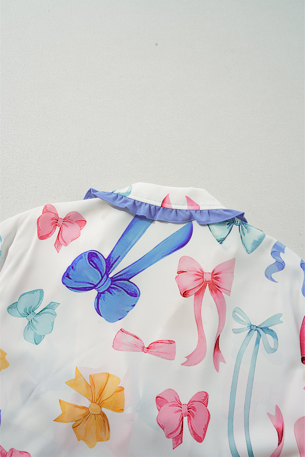 Sky Blue Bow Pajamas