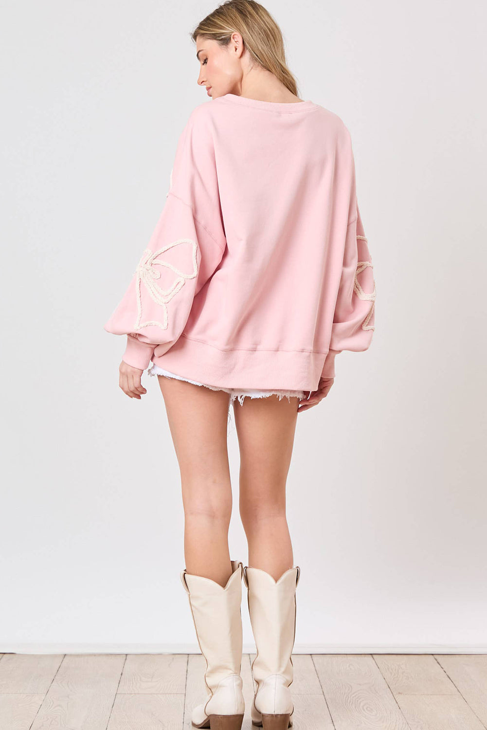 Light Pink Bow Top