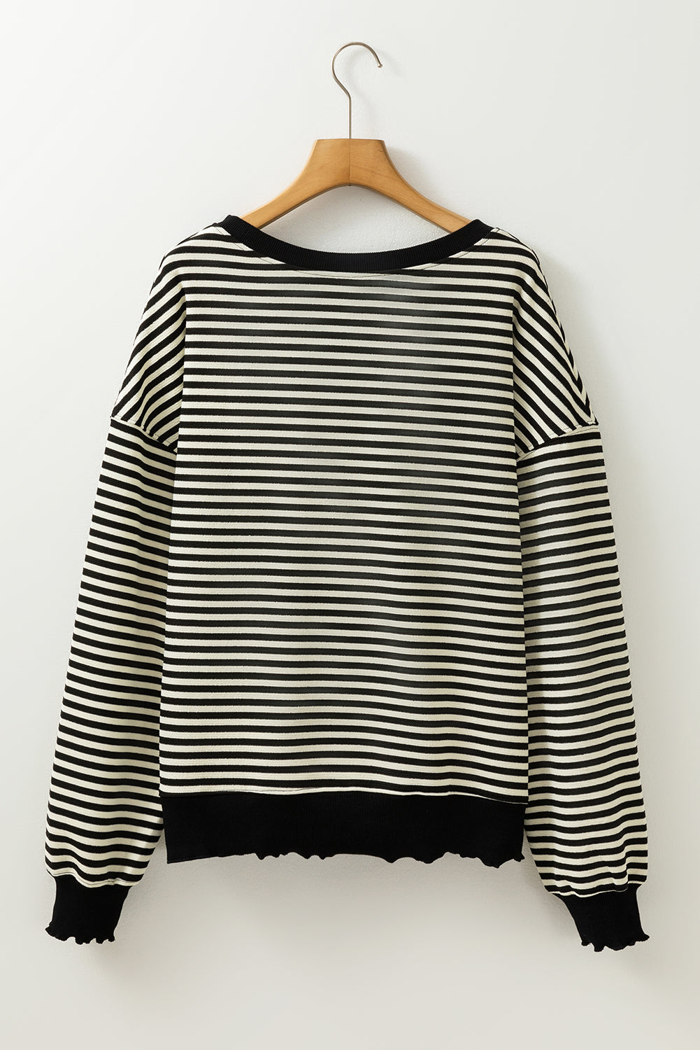 Black Stripe Top