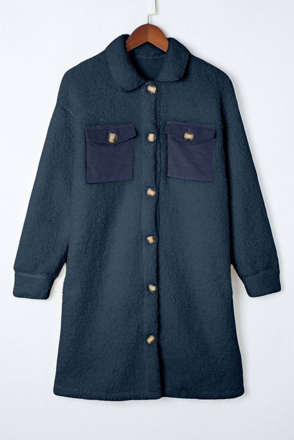 Blue Teddy Coat