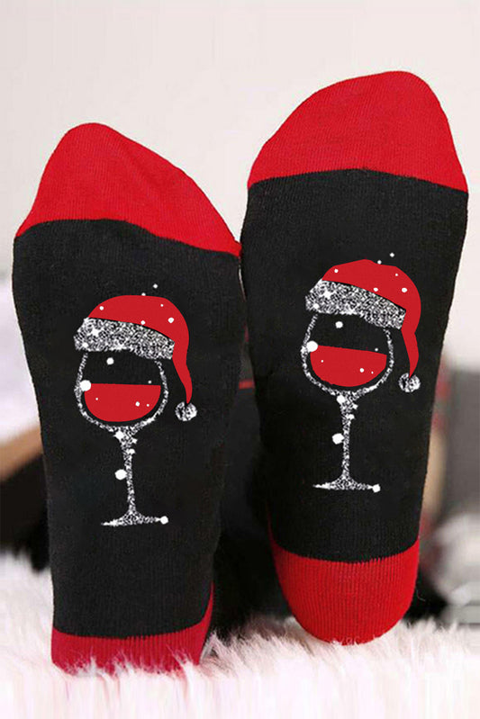 Christmas Champagne Socks