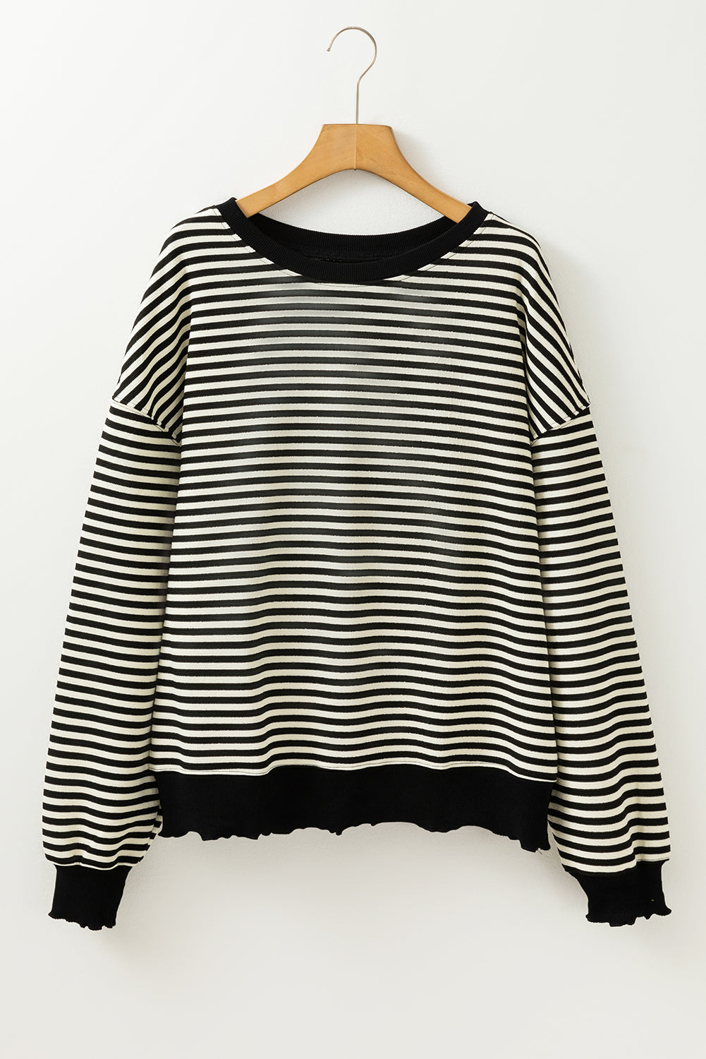 Black Stripe Top