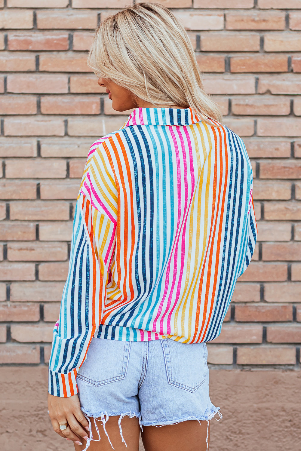 Multicolor Stripe Top