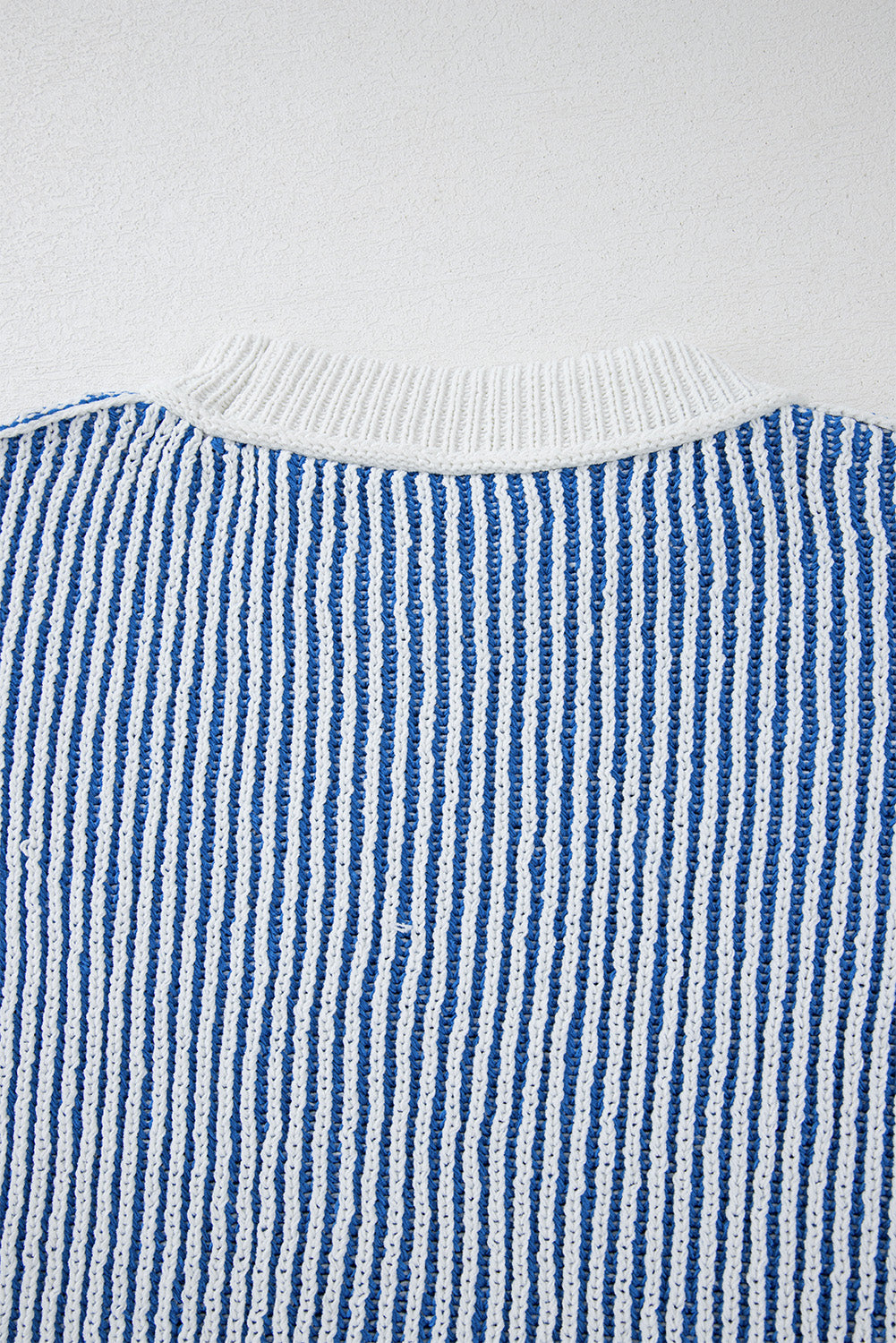 Blue Striped Sweater