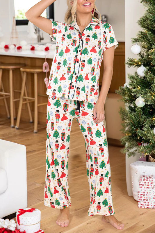 Red & Green Trees Pajamas