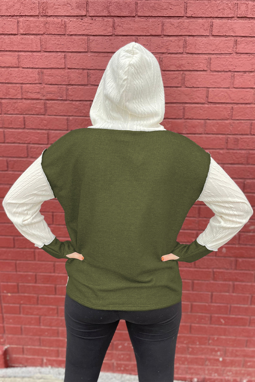 Jungle Green Kangaroo Pocket Hoodie