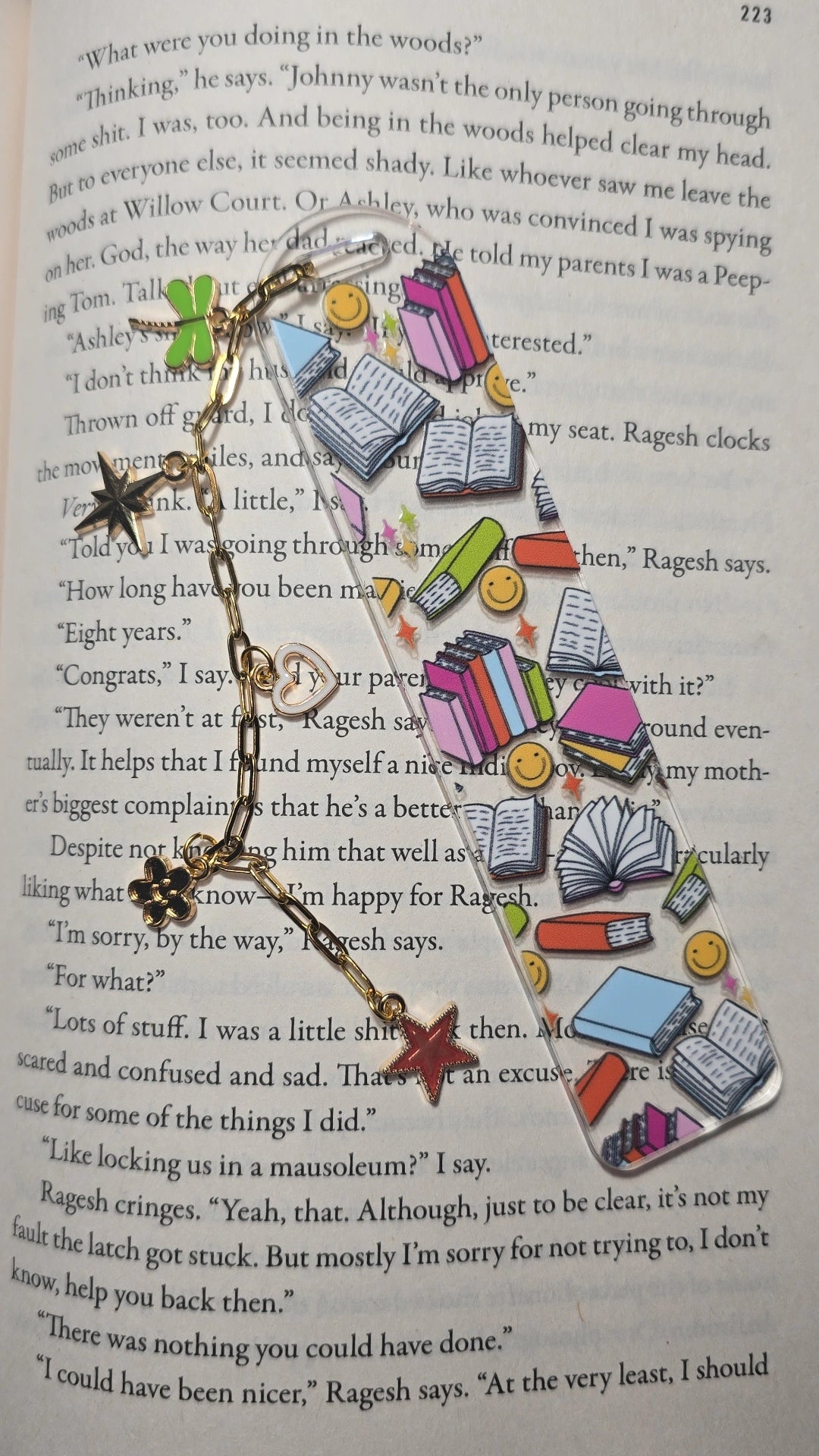 Reader Girly Bookmark