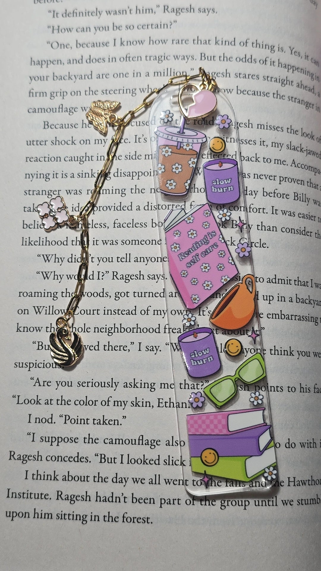 Reading is Selfcare Bookmark