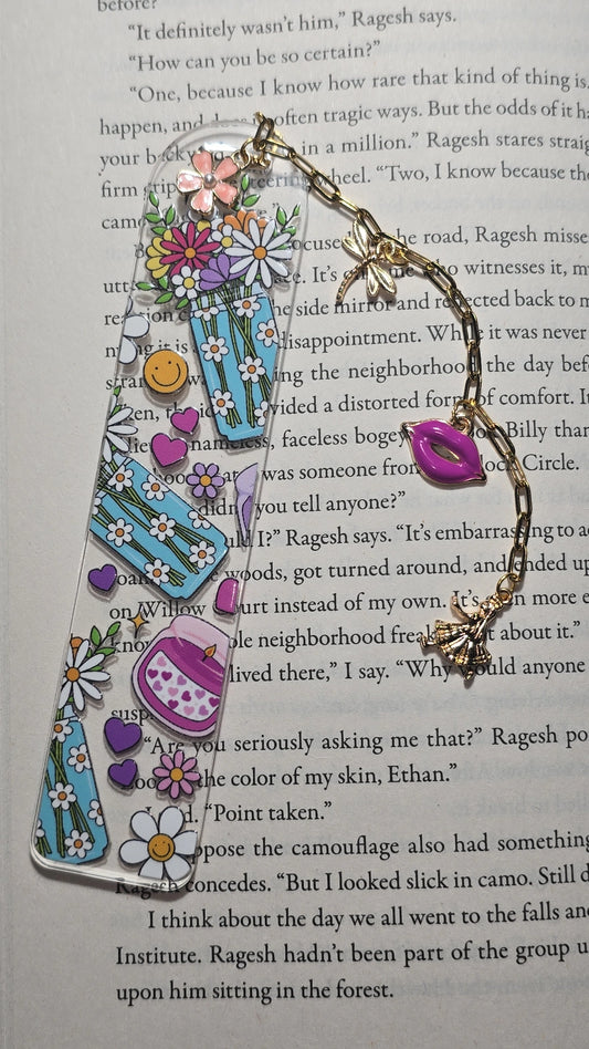 Flowers Bookmark