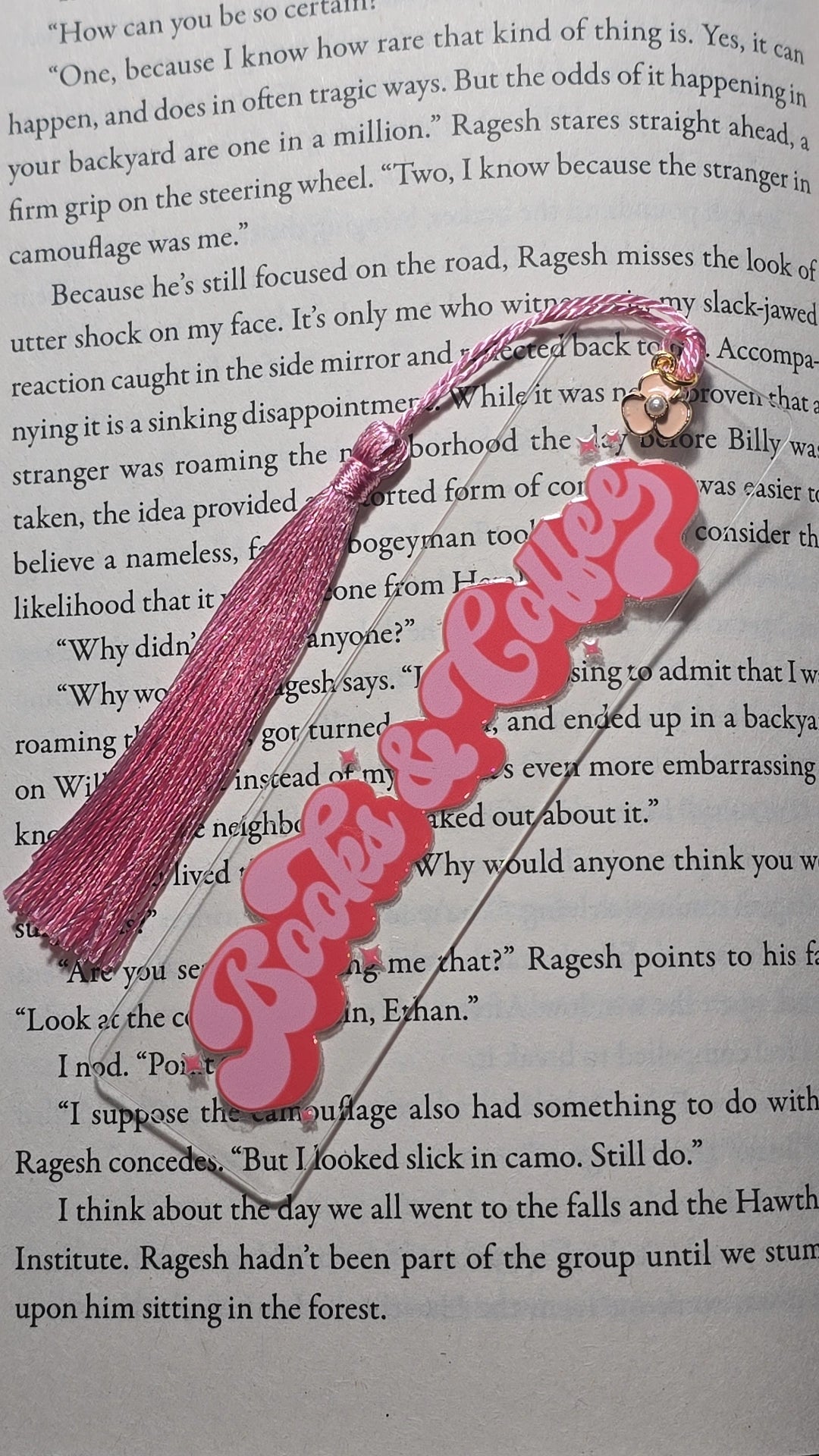 Books & Coffee Bookmark