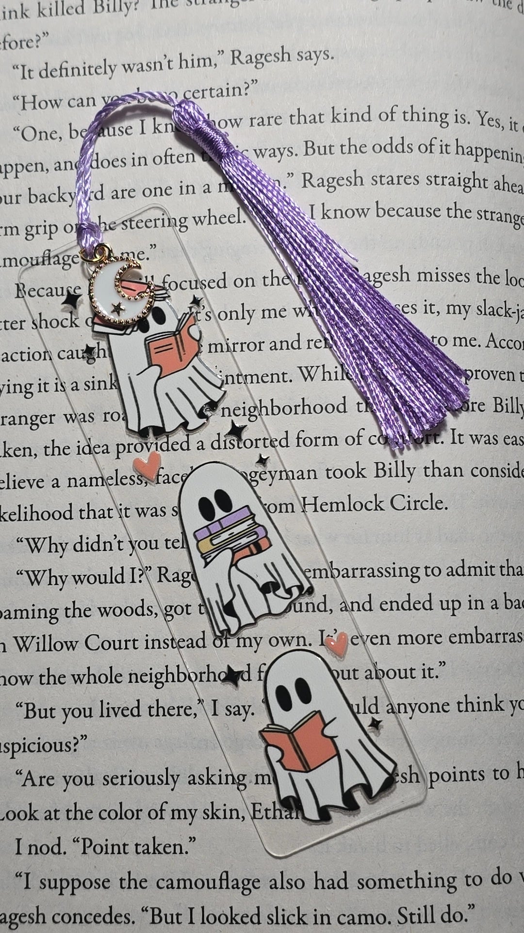 Ghost Buddy Bookmark