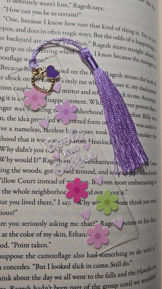 Books & Coffee Bookmark