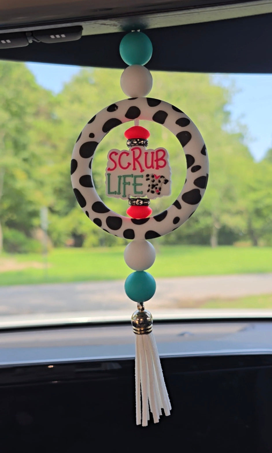 Scrub Life Car Charm