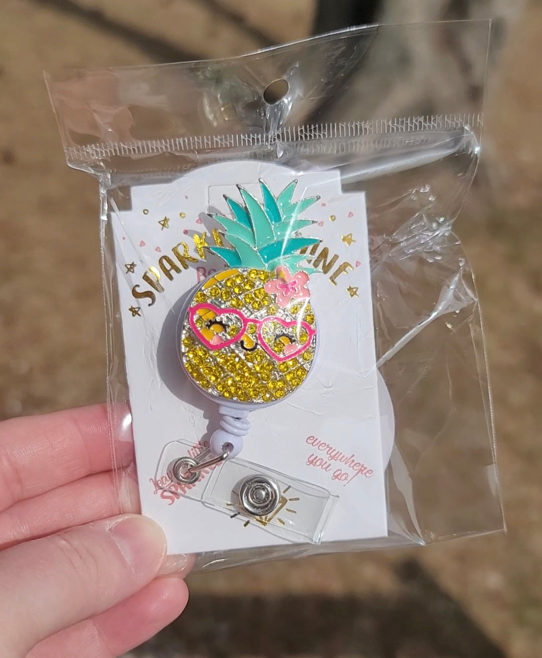 Pineapple Badge Reel