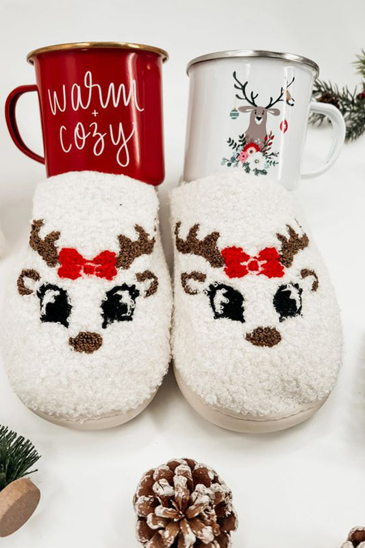 Reindeer Slippers