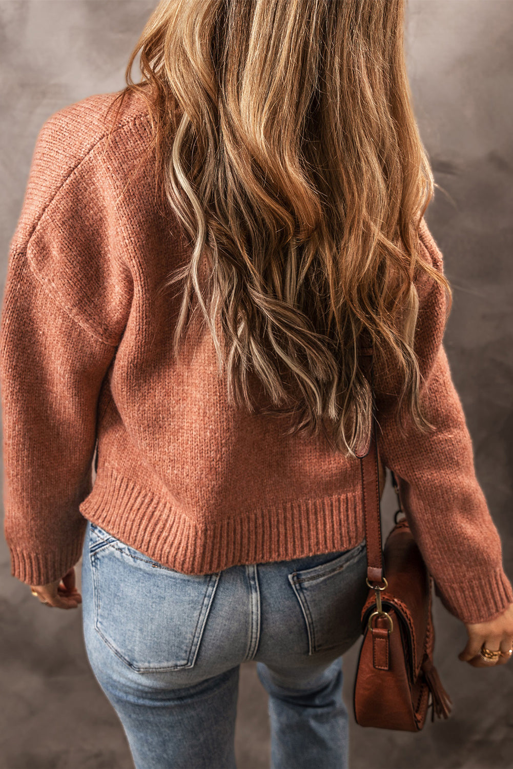 Beige Open Front Cropped Cardigan