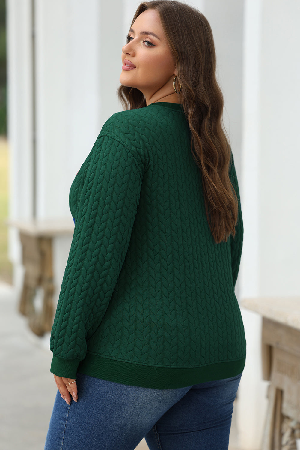 Green Merry And Bright Sweatshirt