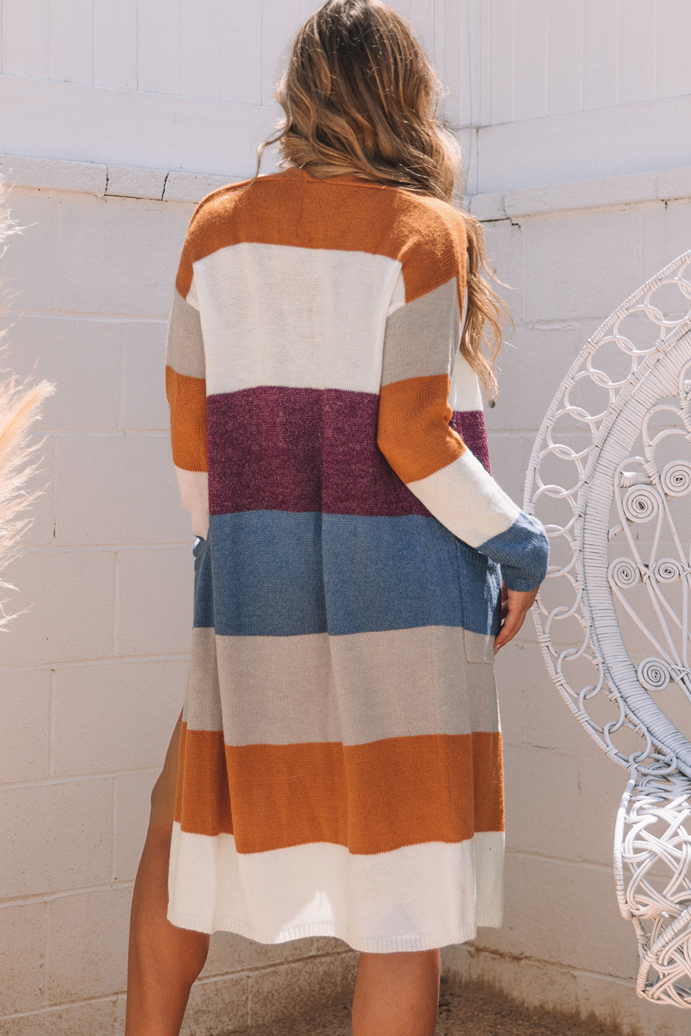 Fall Colorblock Cardigan