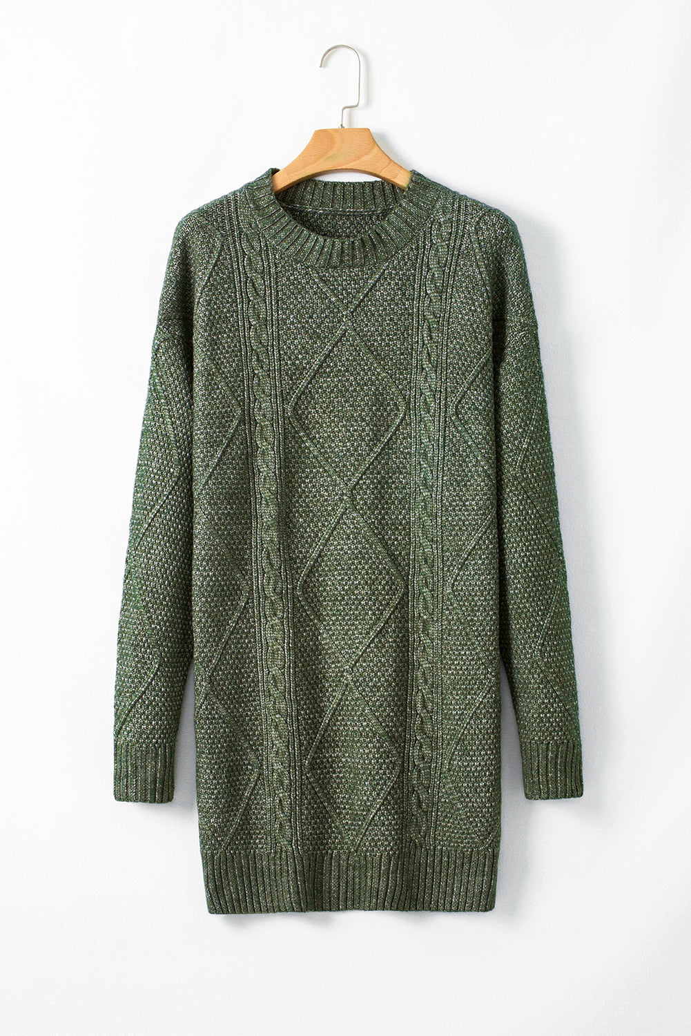 Mist Green Sweater Dress