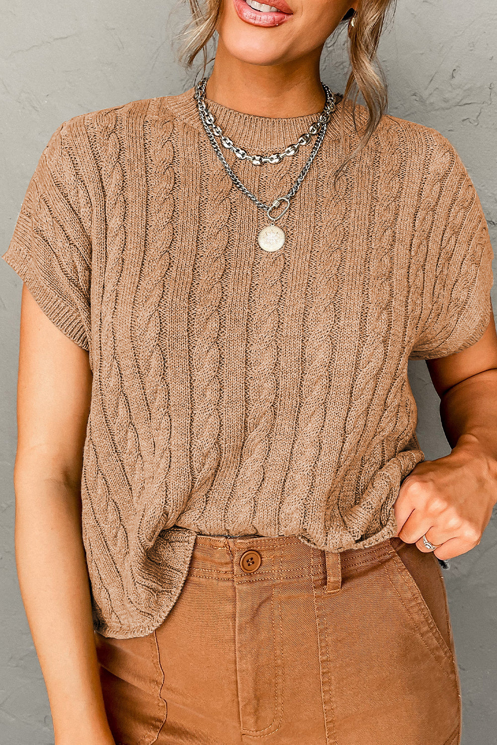 Light French Beige Sweater