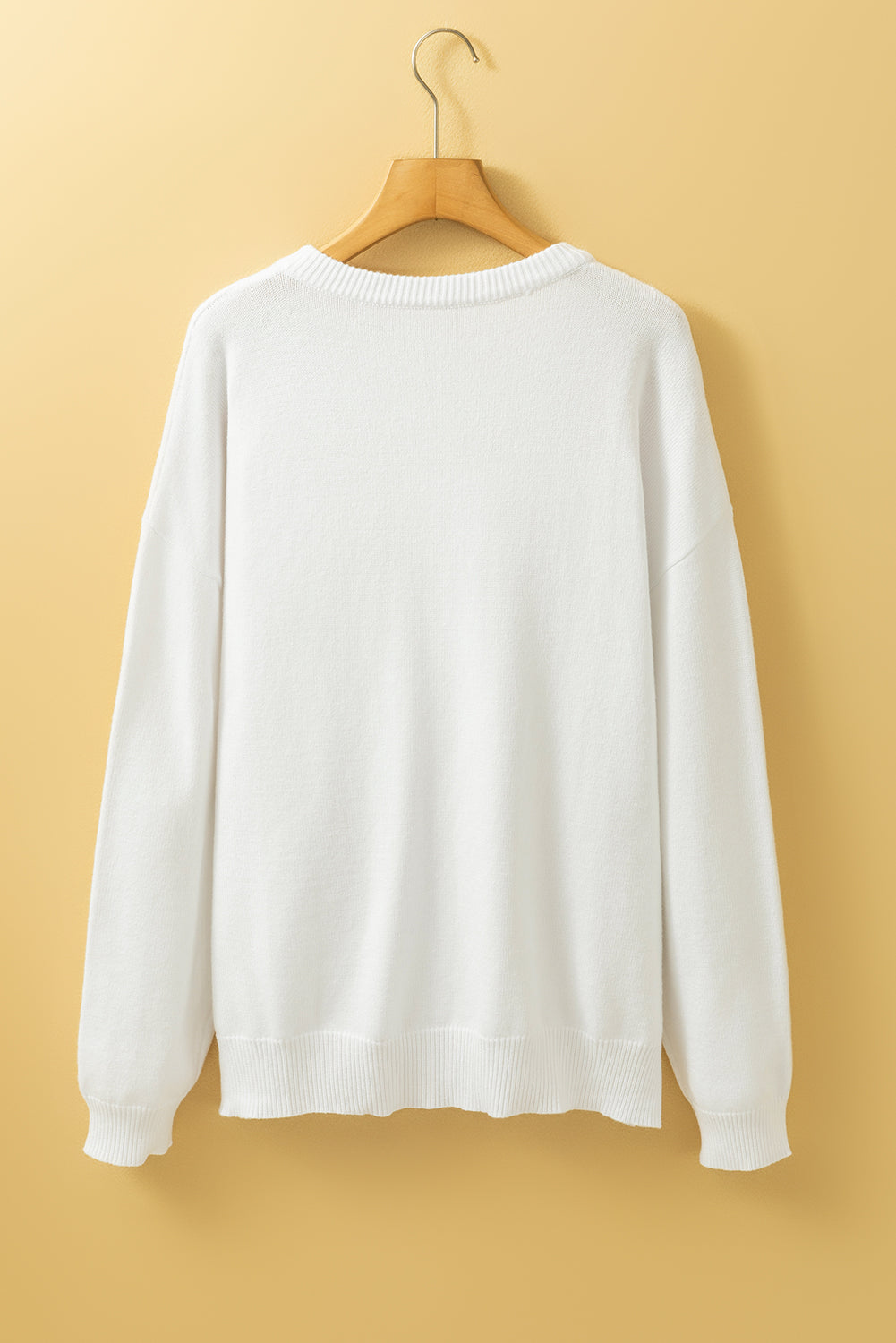 Thankful Ivory Plus Size Sweater