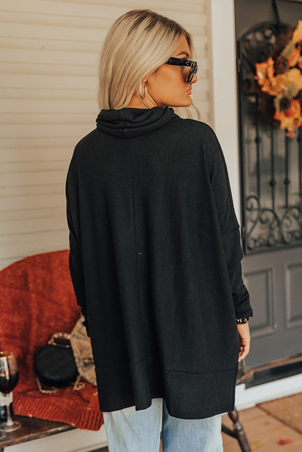 Black Tunic Top