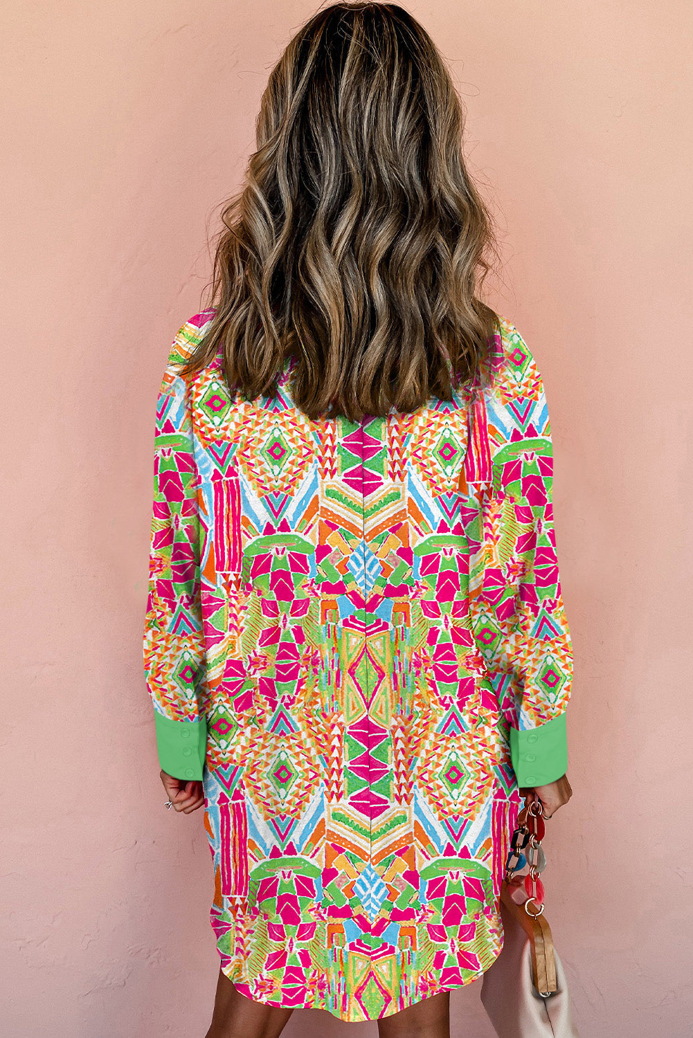 Geometric Print Dress