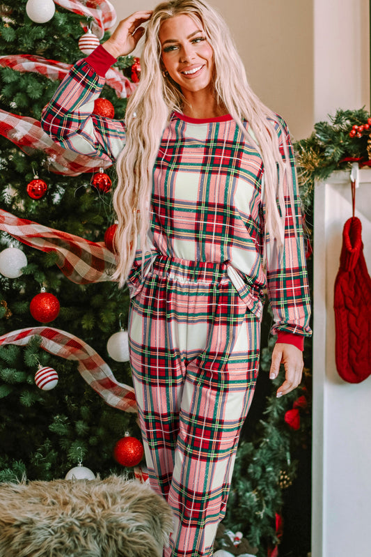 Red Christmas Plaid Pajamas